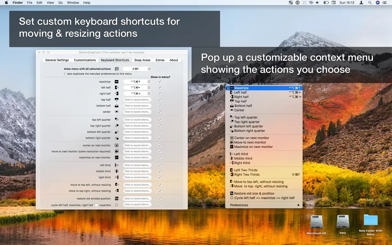 BetterSnapTool screenshot 2