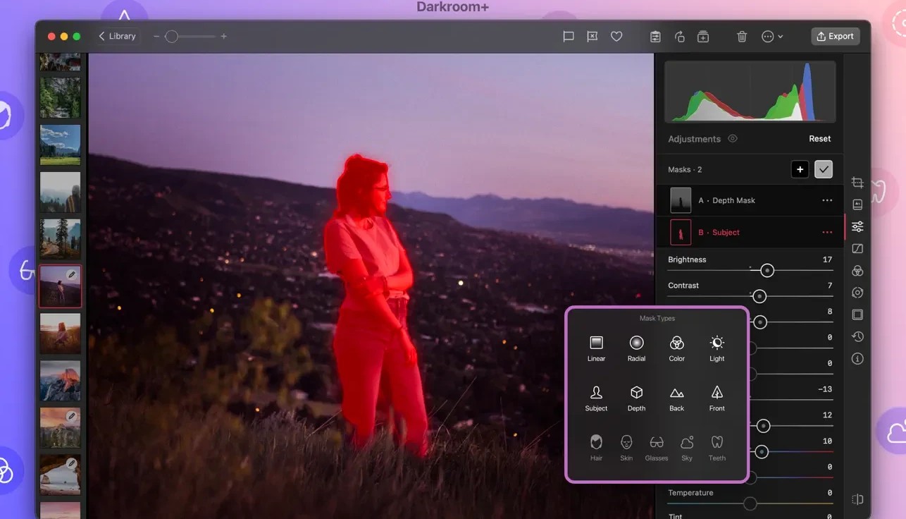 Darkroom screenshot 1