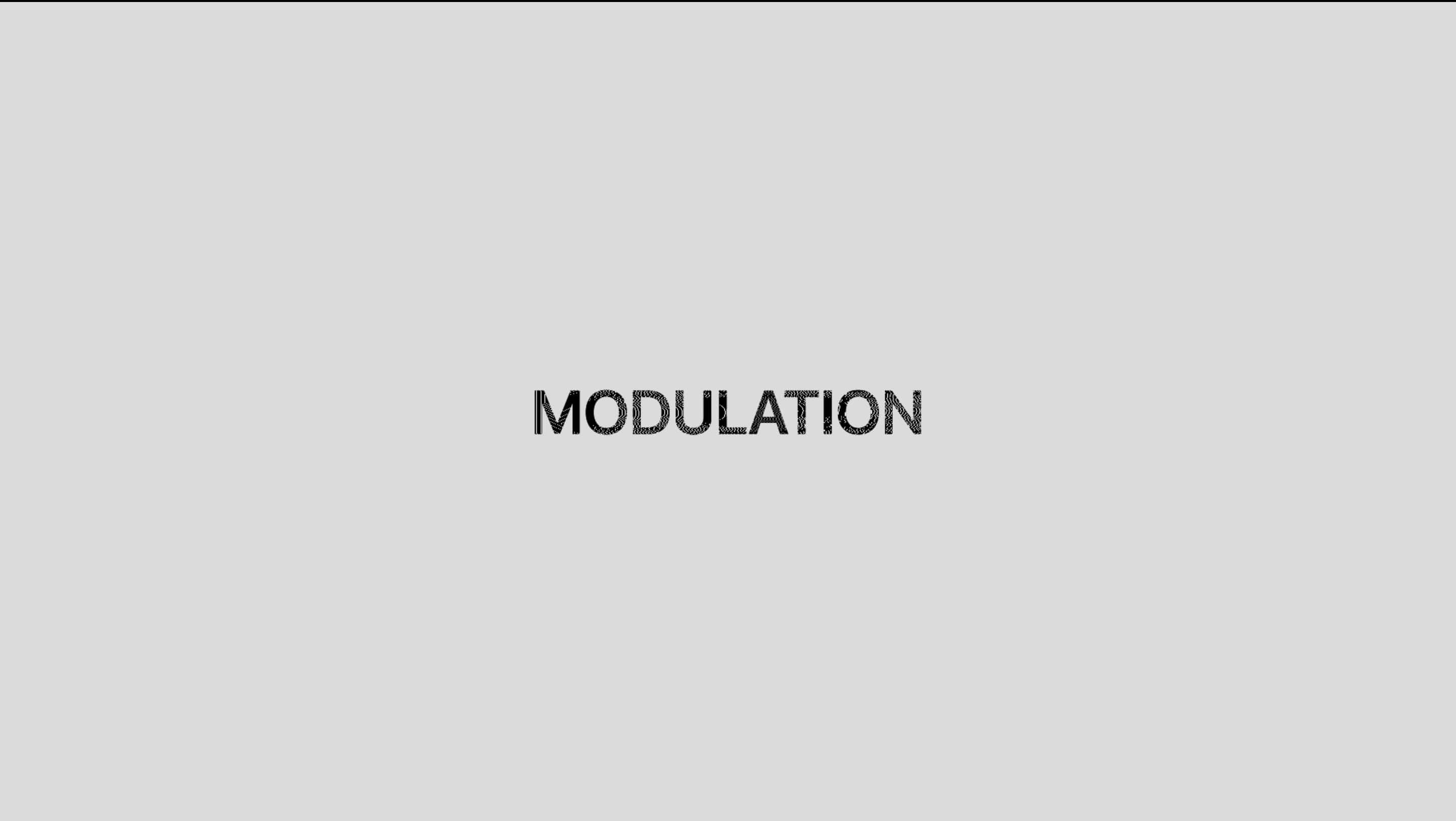 Modulation screenshot 1