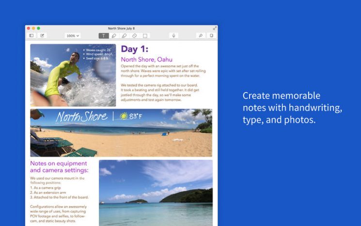 Notability screenshot 1
