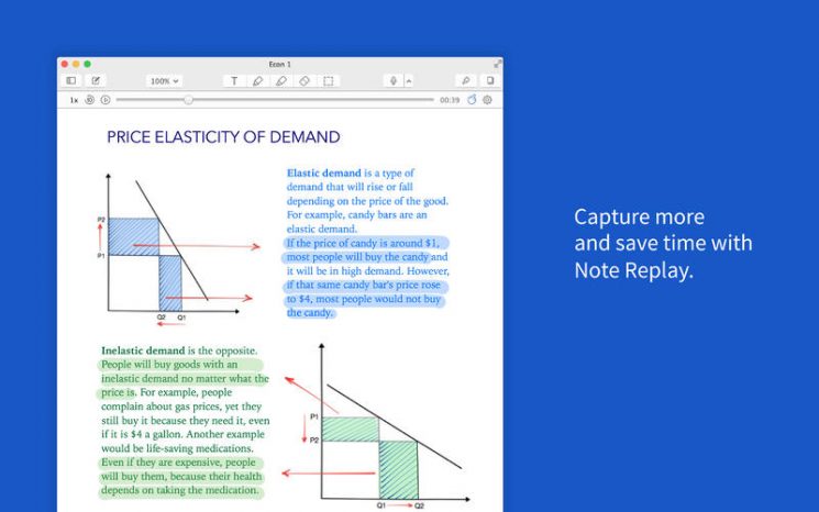 Notability screenshot 2