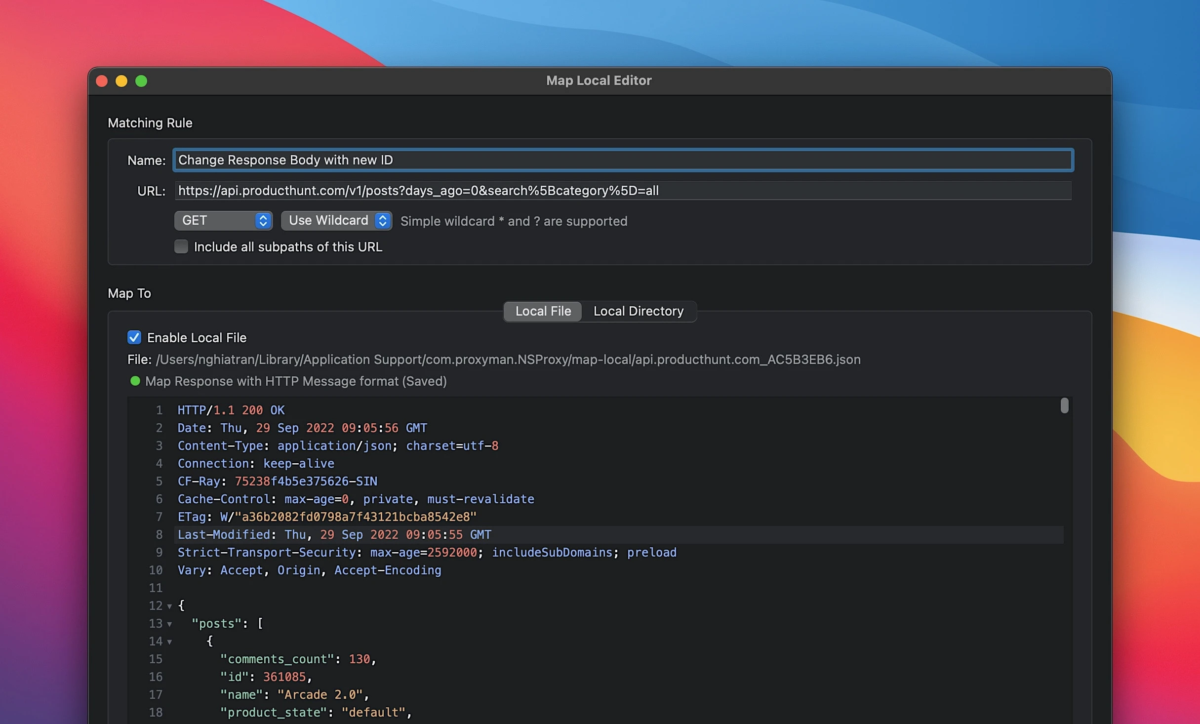 Proxyman screenshot 1