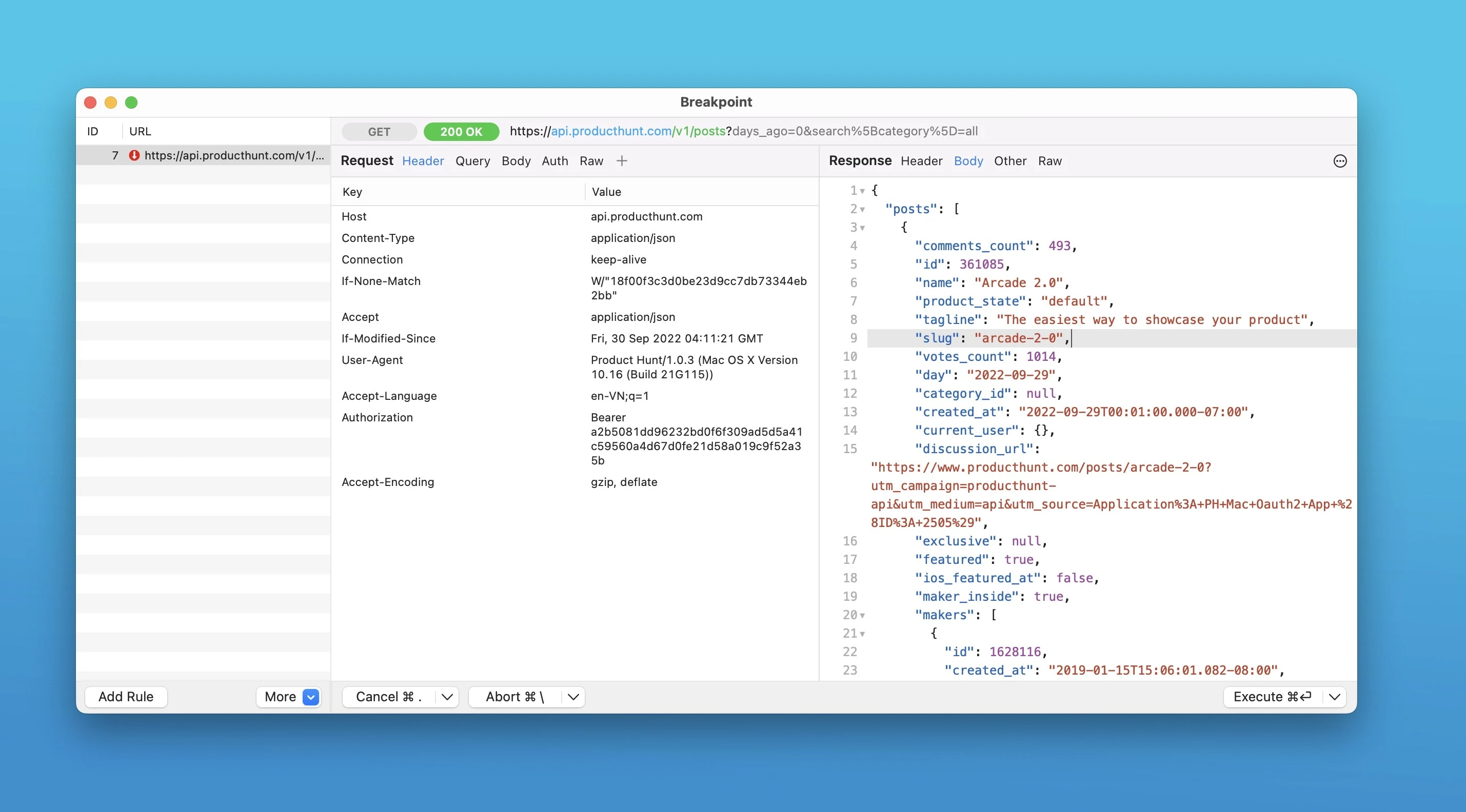 Proxyman screenshot 3