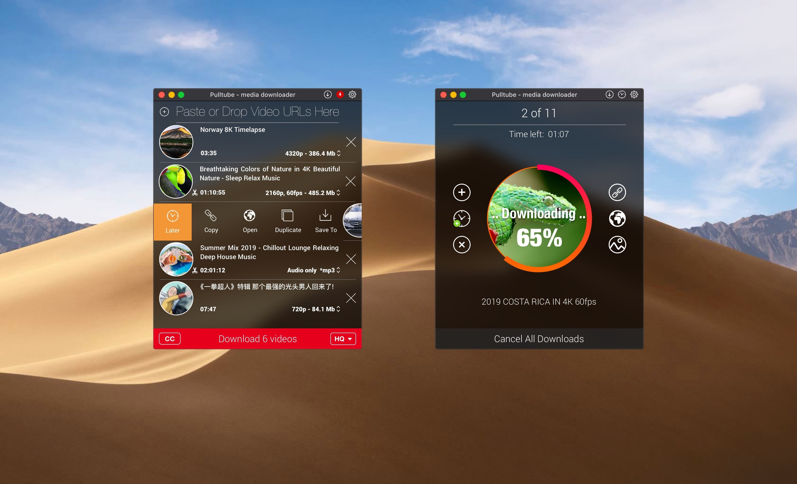 PullTube screenshot 3