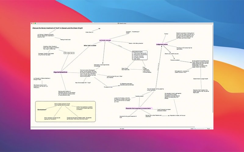 Scapple screenshot 1