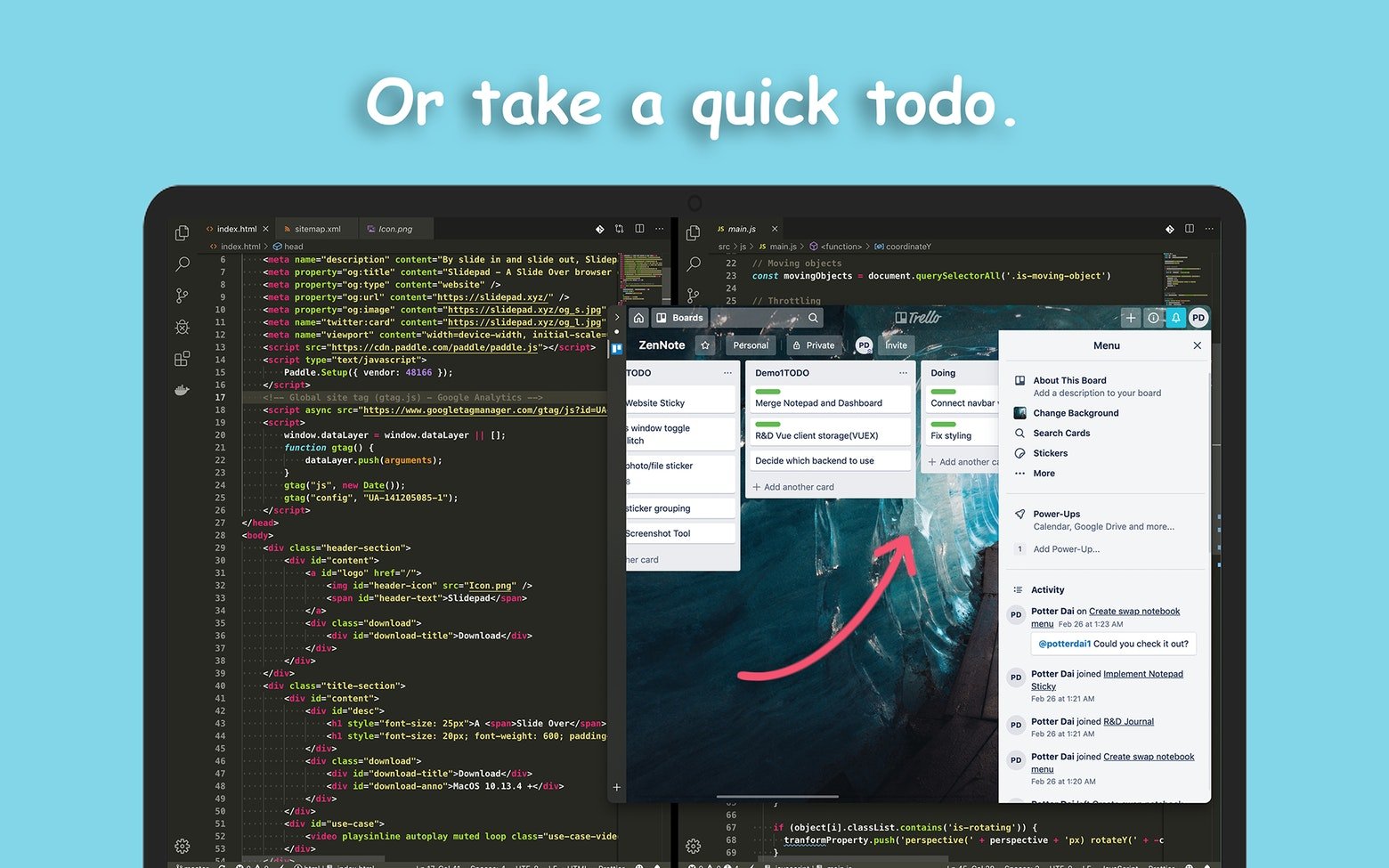 Slidepad screenshot 4