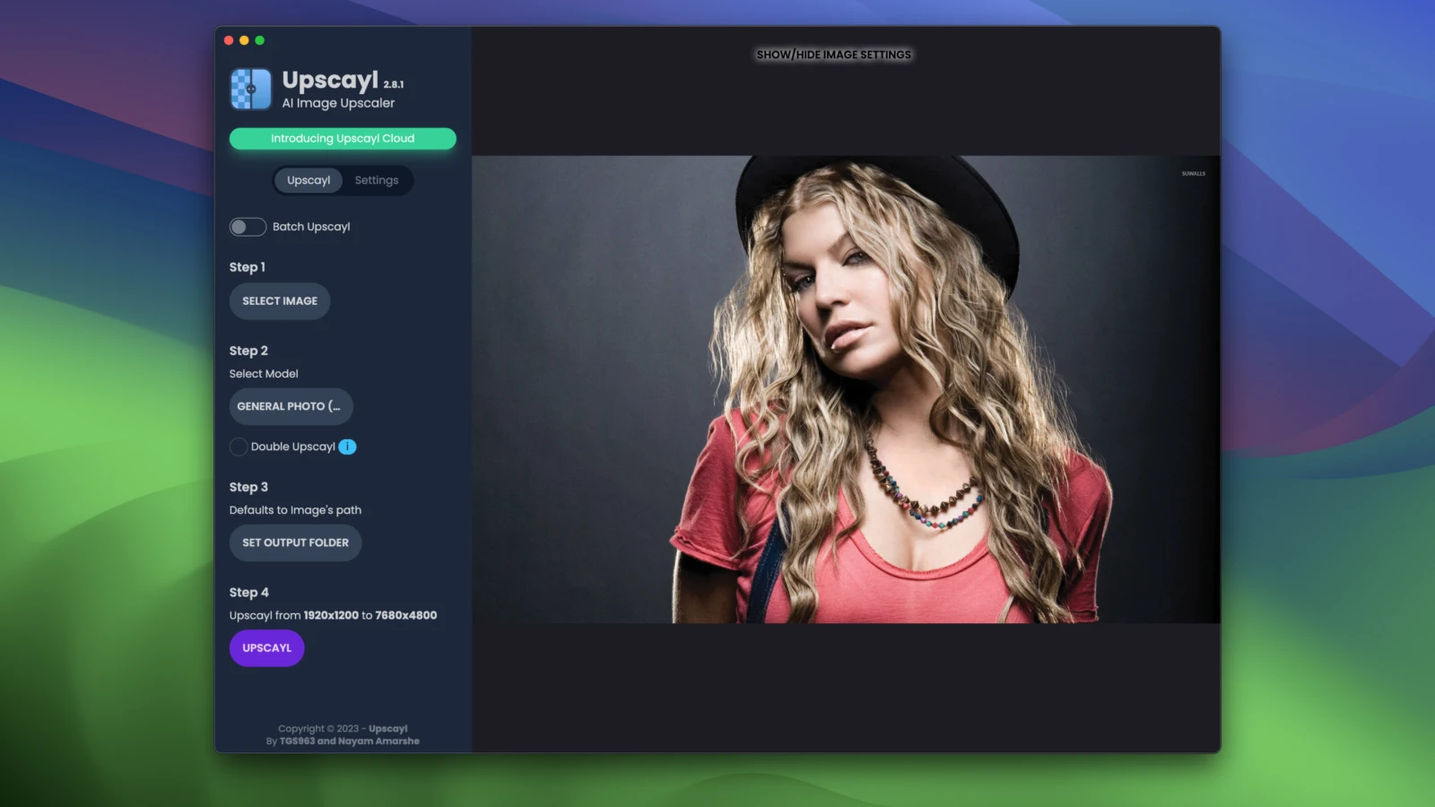 Upscayl screenshot 1